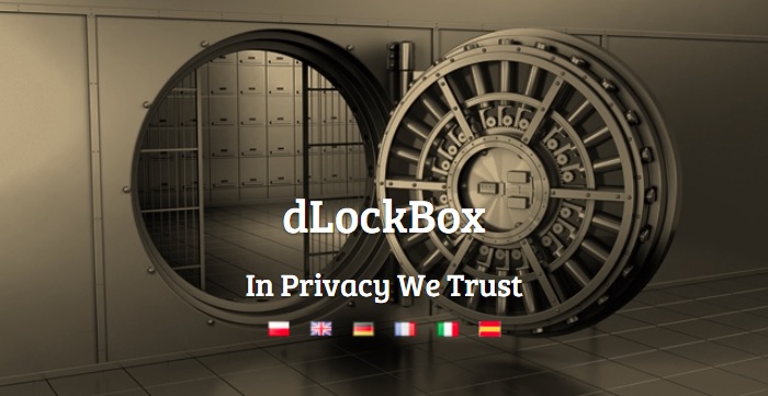 dLockBox - In Privacy We Trust